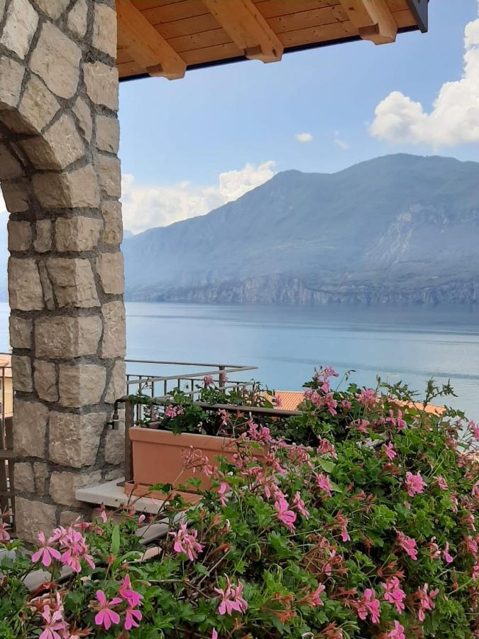 Bmp Apartment Deluxe 1 Jacuzzi Riscaldata Privata Vista Lago Di Garda ブレンゾーネ エクステリア 写真