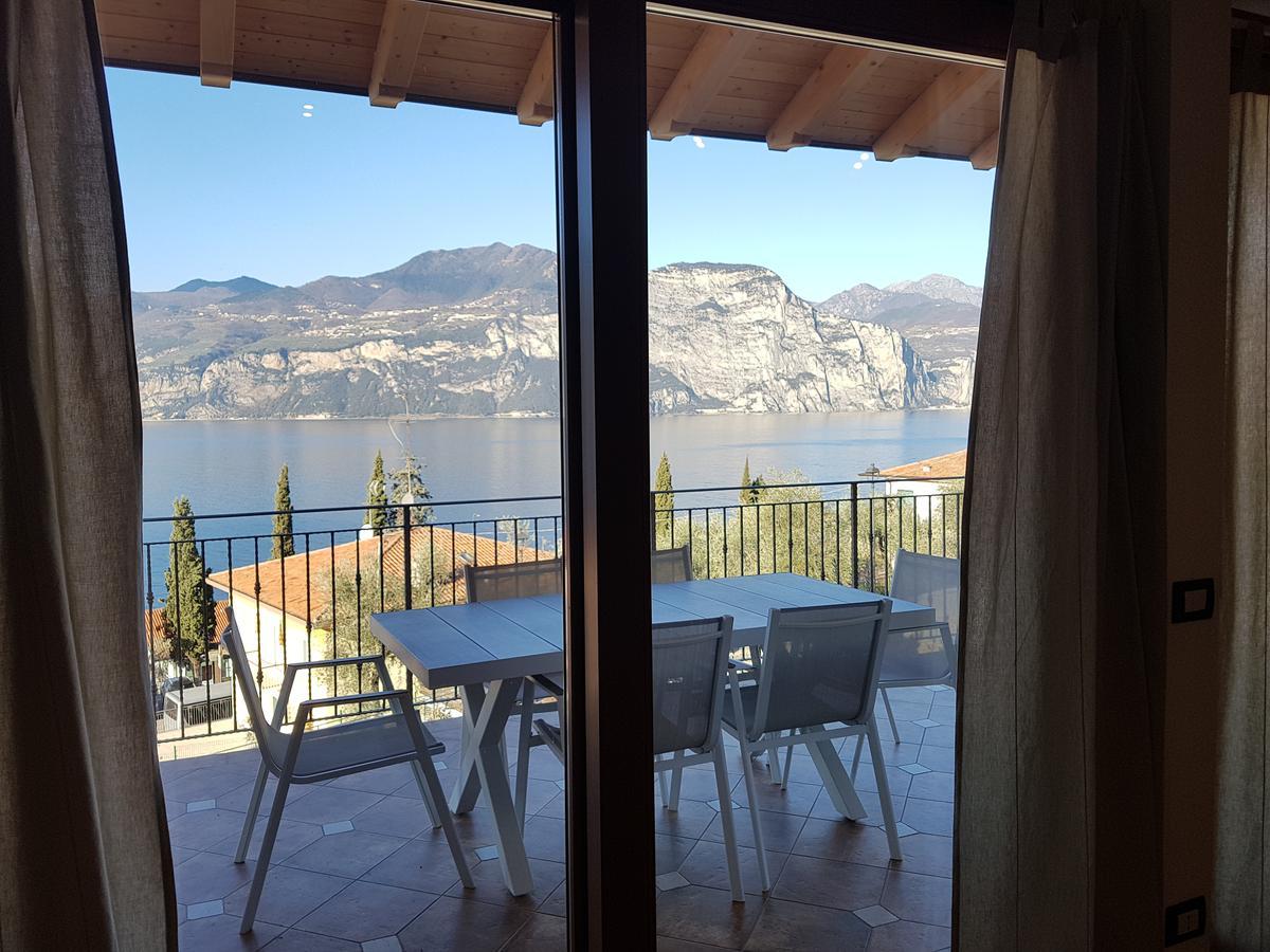 Bmp Apartment Deluxe 1 Jacuzzi Riscaldata Privata Vista Lago Di Garda ブレンゾーネ エクステリア 写真